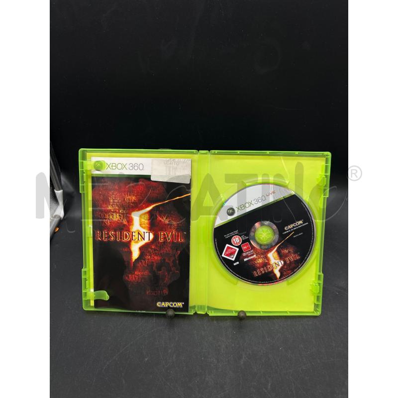 GIOCO XBOX RESIDENT EVIL 5  | Mercatino dell'Usato Burolo 2