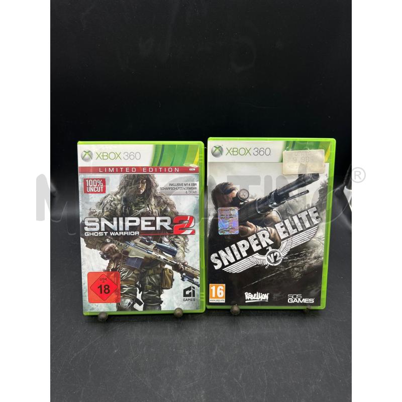 GIOCO XBOX SNIPER PZ2 | Mercatino dell'Usato Burolo 1