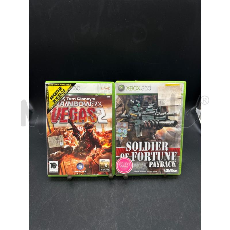 GIOCO XBOX VEGAS + SOLDIER | Mercatino dell'Usato Burolo 1
