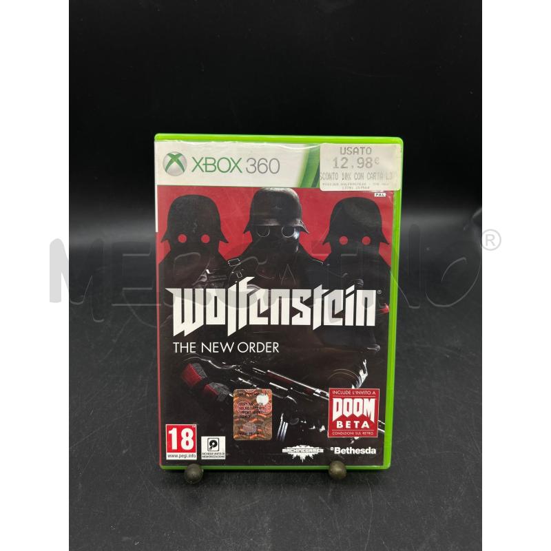 GIOCO XBOX WOLFNSTEIN | Mercatino dell'Usato Burolo 1