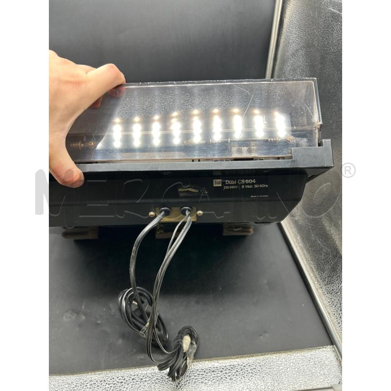 GIRADISCHI DUAL 604 ELECTRONIC DIRECT DRIVE | Mercatino dell'Usato Burolo 3