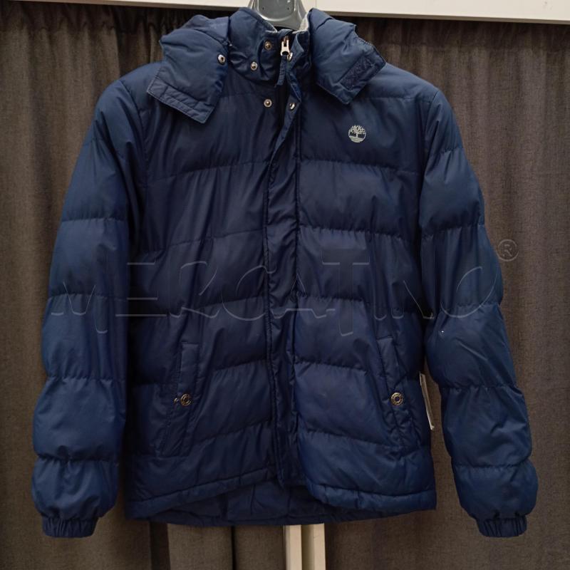 GIUBBOTTO/CAPPUCCIO TIMBERLAND IMBOTTITO COLORE BLU | Mercatino dell'Usato Burolo 1
