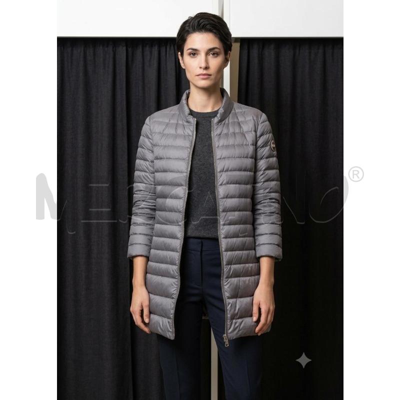 GIUBBOTTO DONNA COLMAR GRIGIO TRAPUNTATO GRIGIO E INTERNO BEIGE  | Mercatino dell'Usato Burolo 1