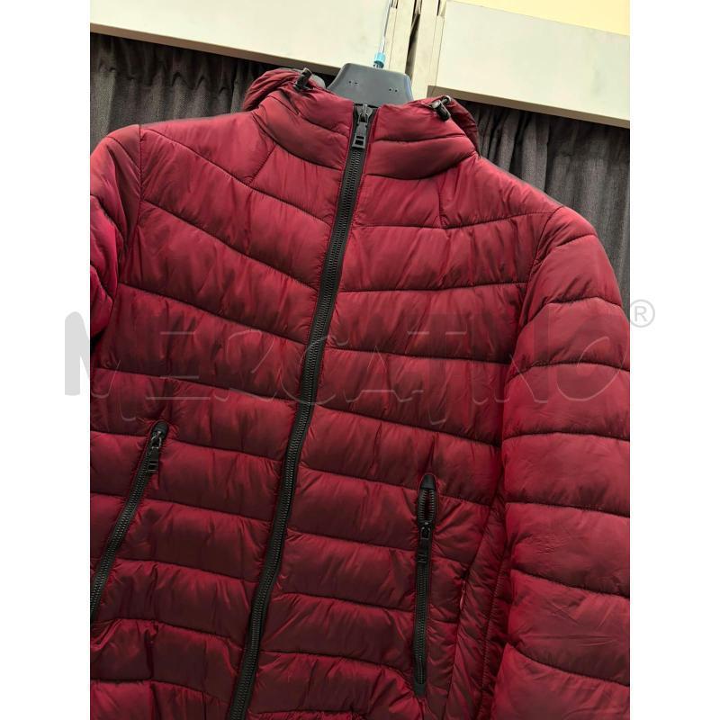 GIUBBOTTO DONNA SSEINSE ROSSO CANGIANTE TRAPUNTATO | Mercatino dell'Usato Burolo 3