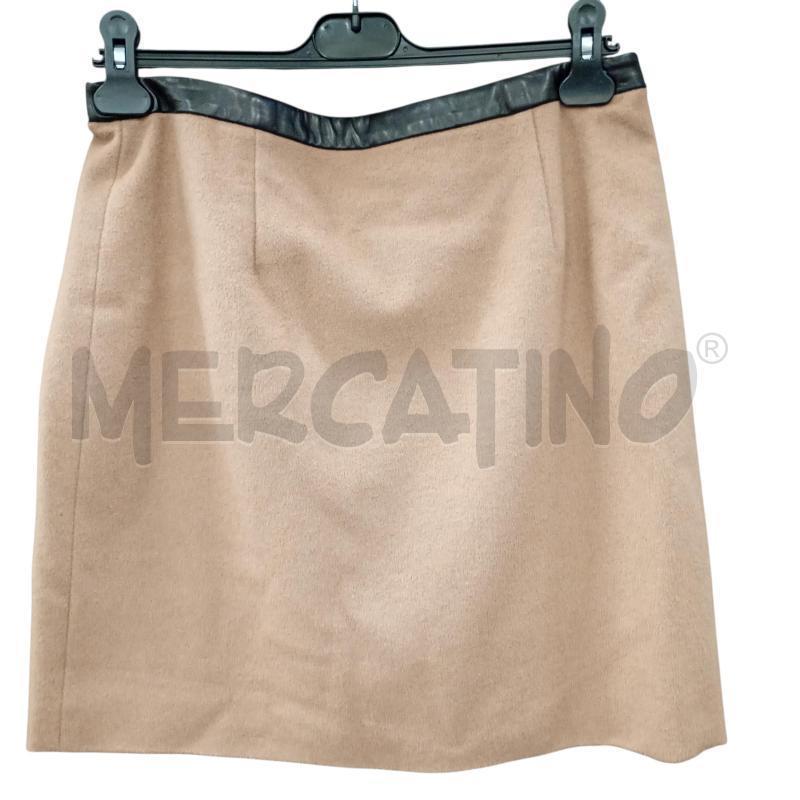 GONNA RALPH LAUREN BEIGE LANA CUOIO NERO  | Mercatino dell'Usato Burolo 2