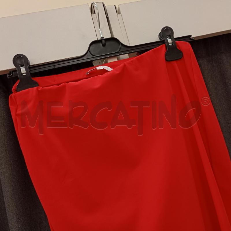 GONNA TUBINO PATRIZIA PEPE ROSSO  | Mercatino dell'Usato Burolo 3