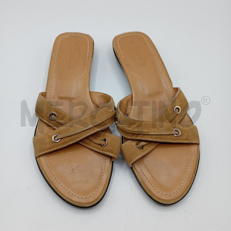 INFRADITO DONNA TOD'S BEIGE  | Mercatino dell'Usato Burolo 1