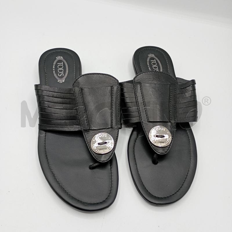 INFRADITO DONNA TOD'S NERO  | Mercatino dell'Usato Burolo 1