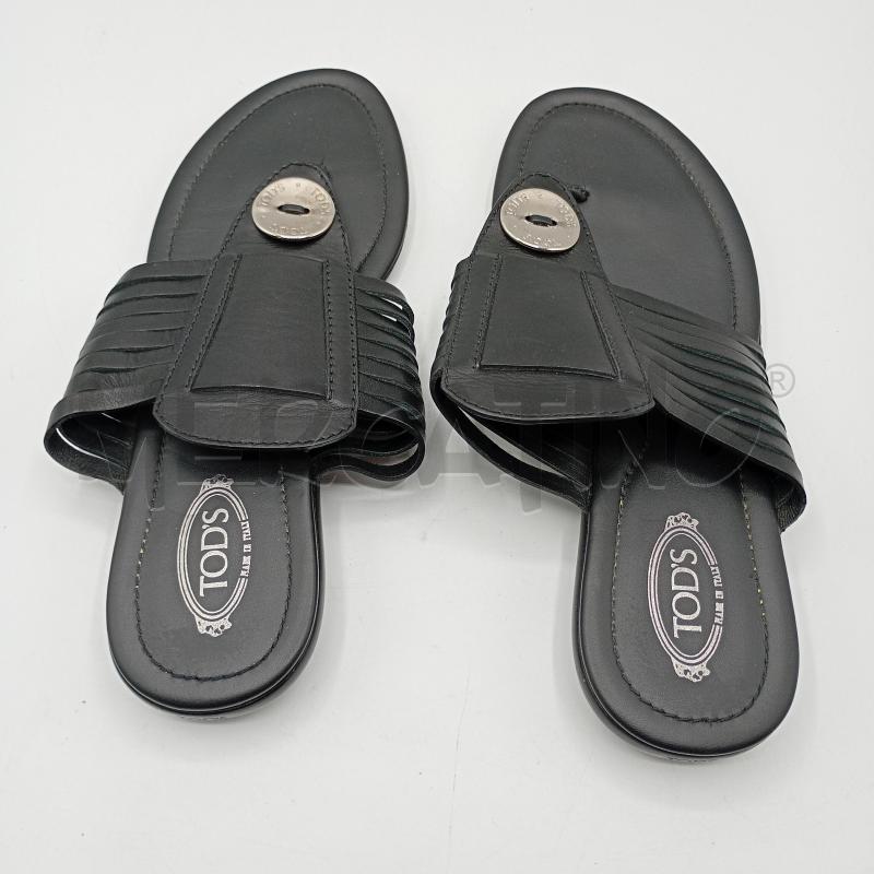 INFRADITO DONNA TOD'S NERO  | Mercatino dell'Usato Burolo 4
