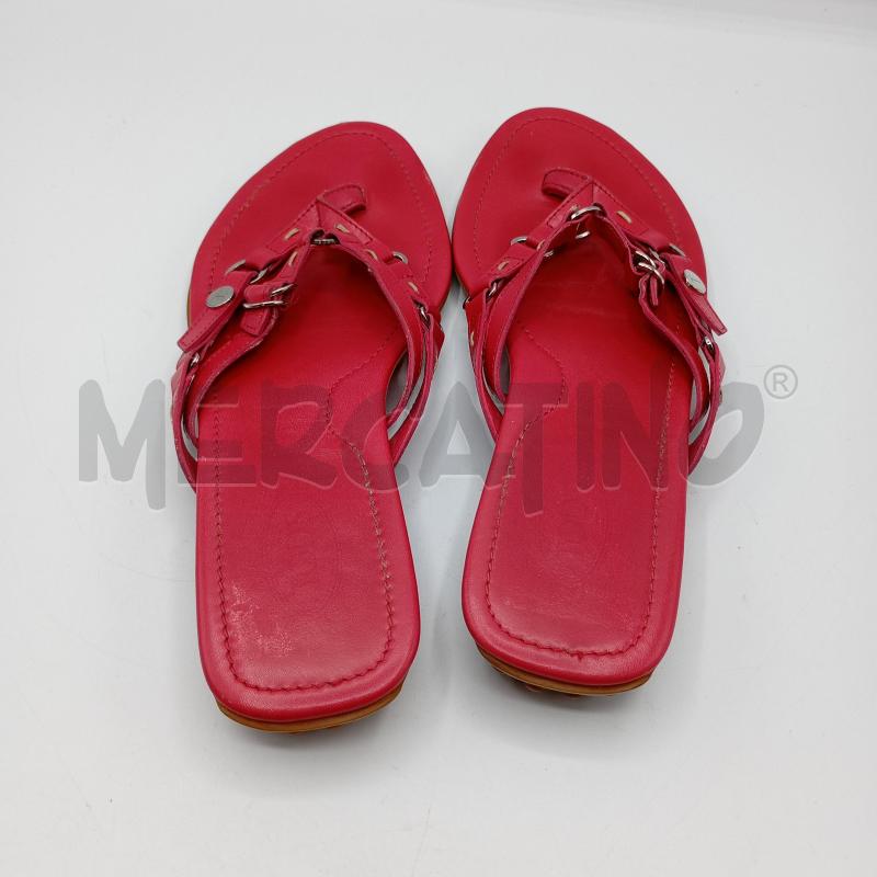 INFRADITO DONNA TOD'S ROSSO FRAGOLA  | Mercatino dell'Usato Burolo 4