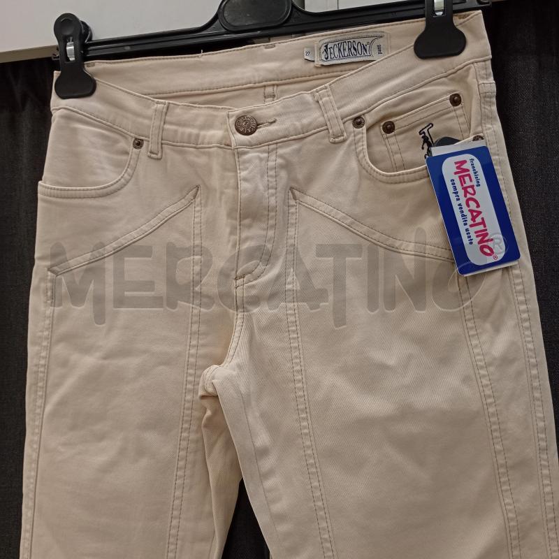 JEANS BAMBINO JECKERSON GHIACCIO BEIGE  | Mercatino dell'Usato Burolo 3