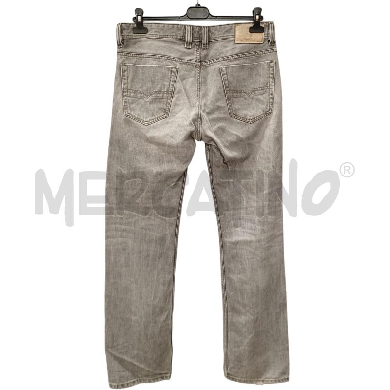 JEANS UOMO DIESEL GRIGIO CHIARO STONE WASHED | Mercatino dell'Usato Burolo 2