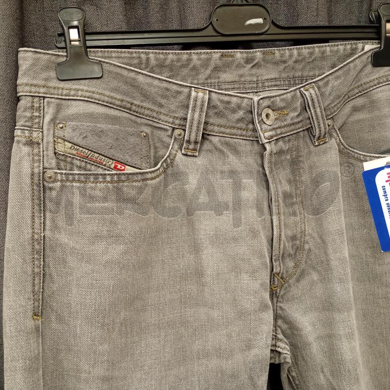 JEANS UOMO DIESEL GRIGIO CHIARO STONE WASHED | Mercatino dell'Usato Burolo 3