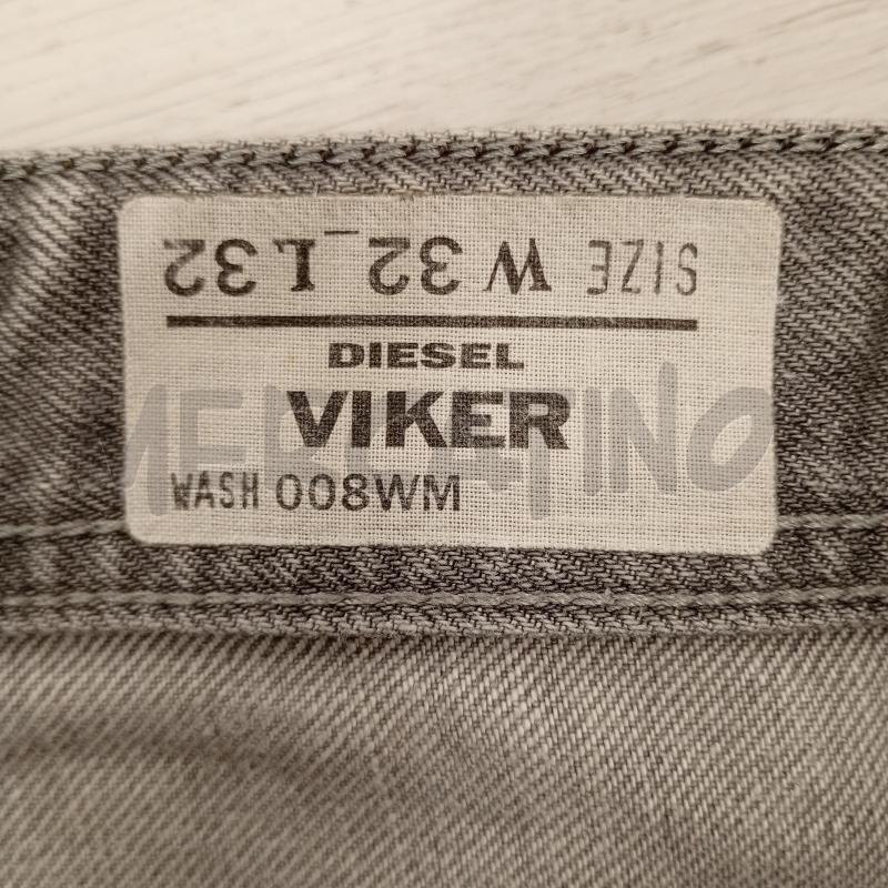 JEANS UOMO DIESEL GRIGIO CHIARO STONE WASHED | Mercatino dell'Usato Burolo 5