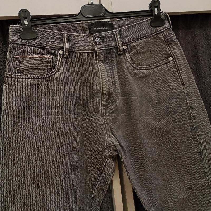 JEANS UOMO ZEGNA GRIGIO MELANGE | Mercatino dell'Usato Burolo 3