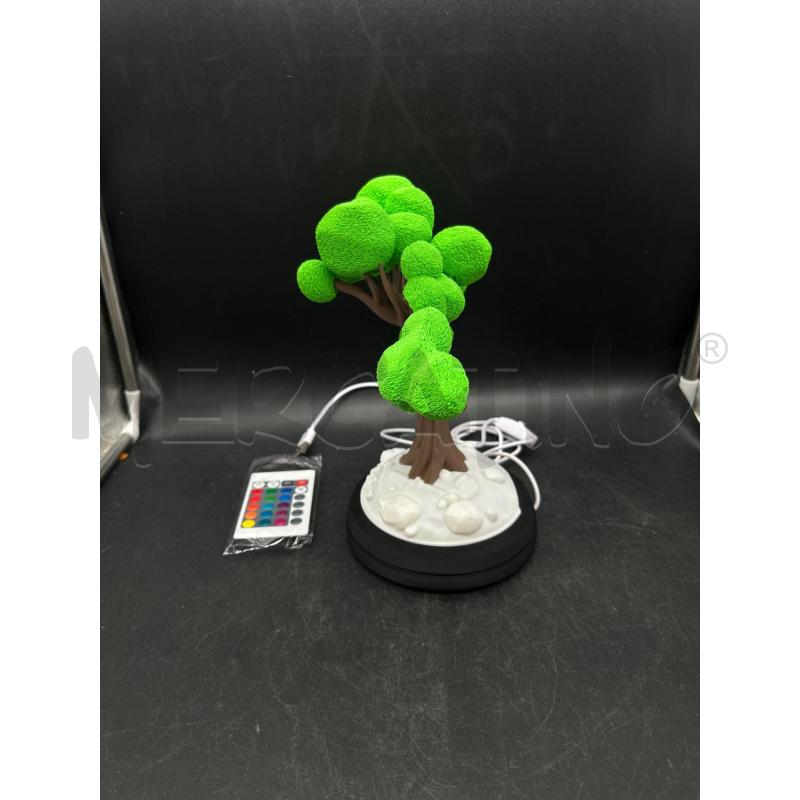 LAMPADA ALBERO LED 3D + TELECOMANDO | Mercatino dell'Usato Burolo 2