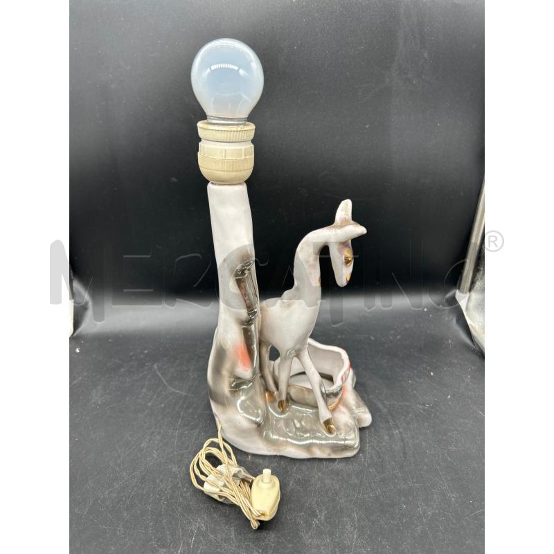 LAMPADA CERAMICA CON GIRAFFA | Mercatino dell'Usato Burolo 3