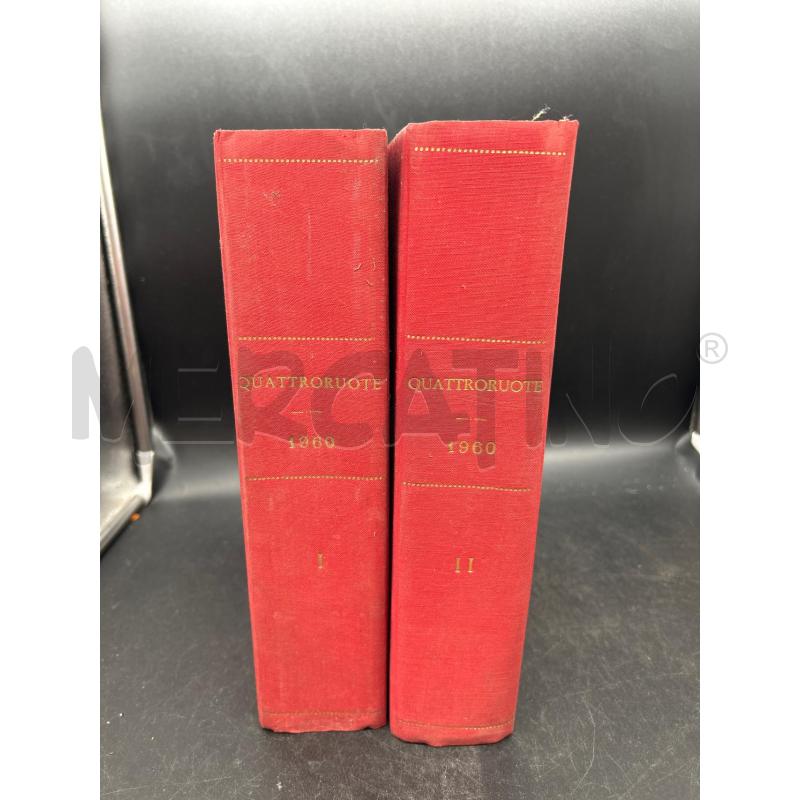LIBRI QUATTRORUOTE 1960 1 E 2 | Mercatino dell'Usato Burolo 1