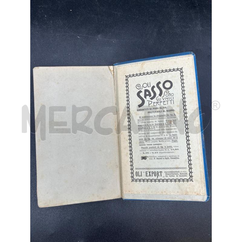LIBRO ANTICO ATLANTE TASCABILE 1901 | Mercatino dell'Usato Burolo 4