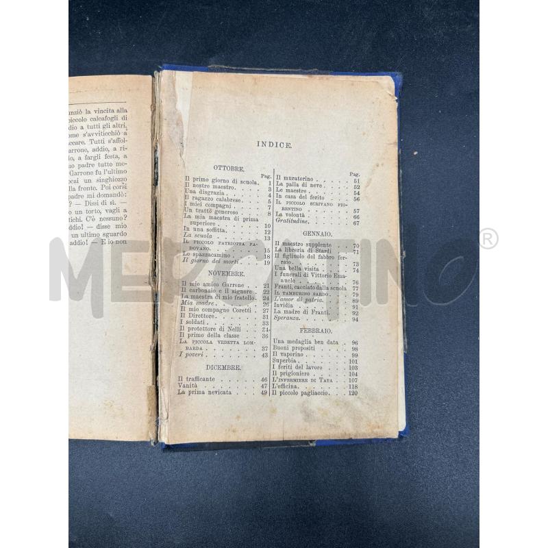 LIBRO ANTICO CUORE 1935 | Mercatino dell'Usato Burolo 4