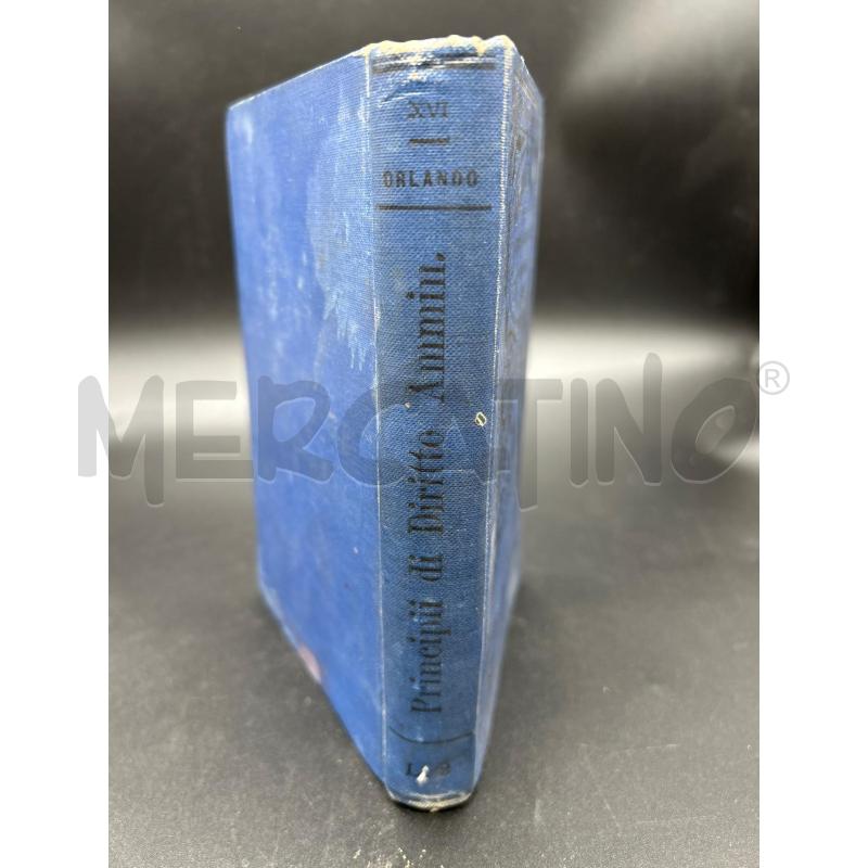 LIBRO ANTICO DIRITTO AMMINISTRATIVO 1910 | Mercatino dell'Usato Burolo 3