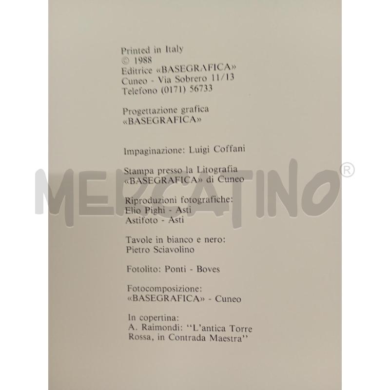 LIBRO ASTI TESTIMONIANZE | Mercatino dell'Usato Burolo 2