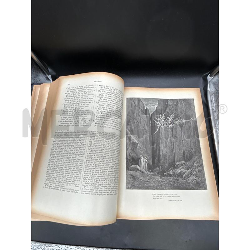 LIBRO DIVINA COMMEDIA DANTE ALIGHIERI ILL.GUSTAVO DORÈ 1956 | Mercatino dell'Usato Burolo 4
