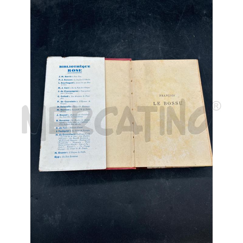 LIBRO FRANCOIS LE BOSSU | Mercatino dell'Usato Burolo 3