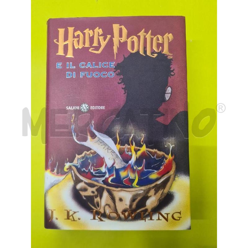 LIBRO HARRY POTTER E IL CALICE DI FUOCO | Mercatino dell'Usato Burolo 1