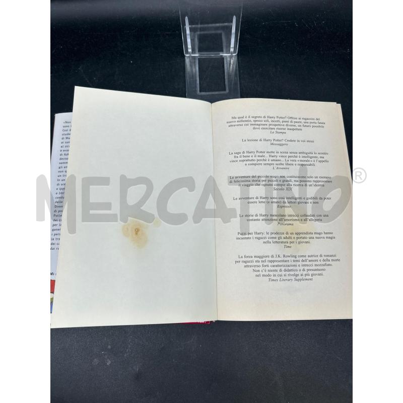 LIBRO HARRY POTTER E IL PRIGIONIERO DI AZKABAN | Mercatino dell'Usato Burolo 2