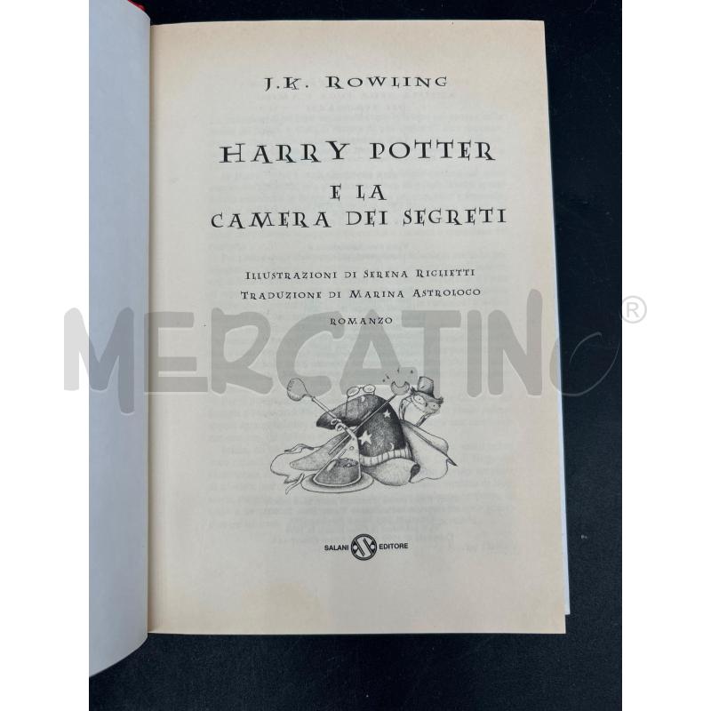 LIBRO HARRY POTTER E LA CAMERA DEI SEGRETI 2002 | Mercatino dell'Usato Burolo 3