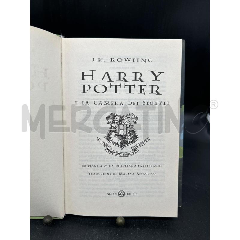 LIBRO HARRY POTTER E LA CAMERA DEI SEGRETI | Mercatino dell'Usato Burolo 2