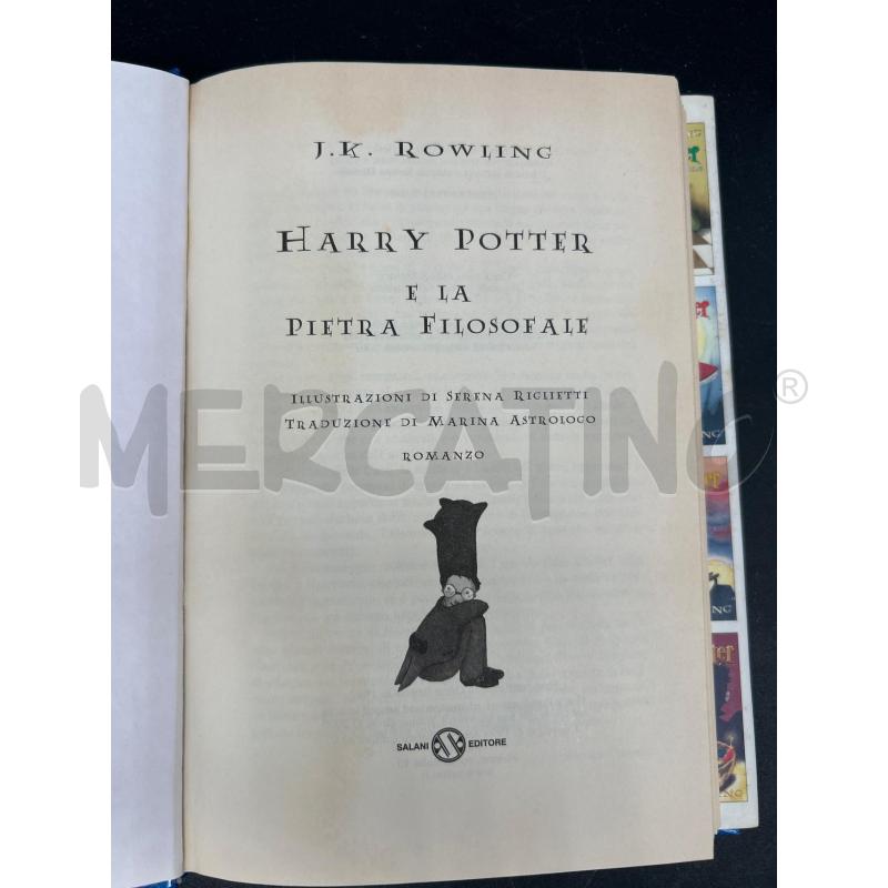 LIBRO HARRY POTTER E LA PIETRA FILOSOFALE 2002 | Mercatino dell'Usato Burolo 2