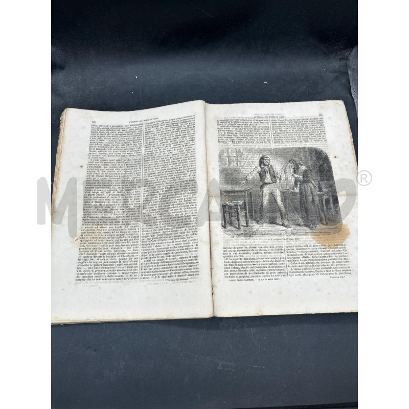 LIBRO IL CONTE DI MONTE-CRISTO 1867 | Mercatino dell'Usato Burolo 4