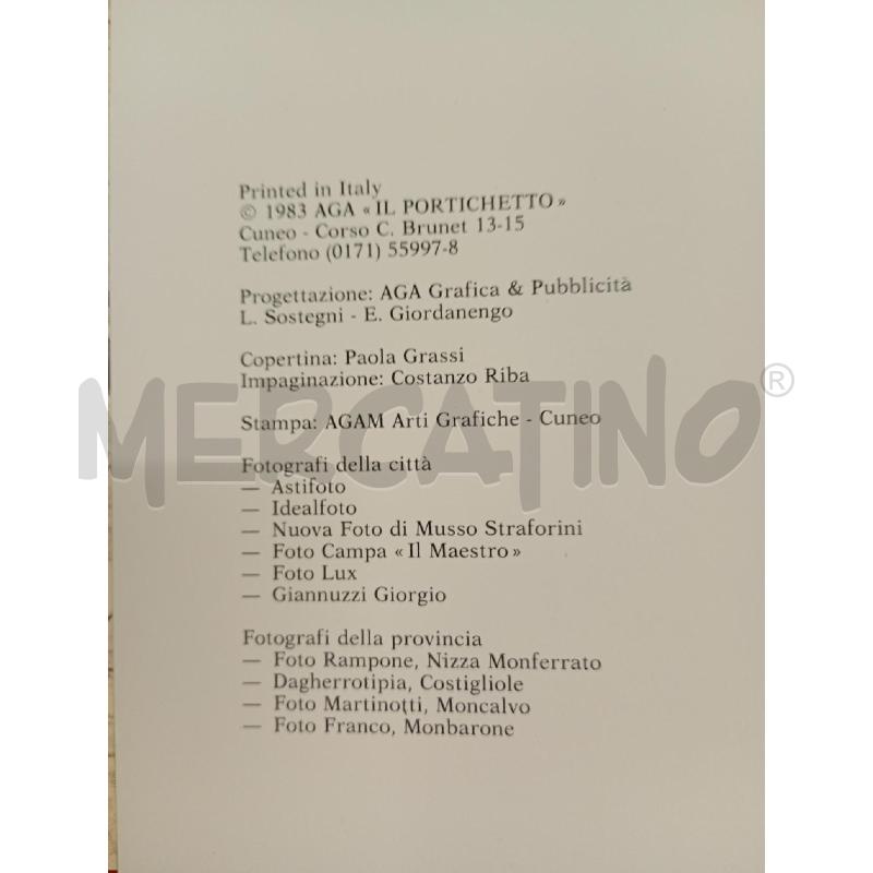 LIBRO IL PALIO DI ASTI | Mercatino dell'Usato Burolo 2