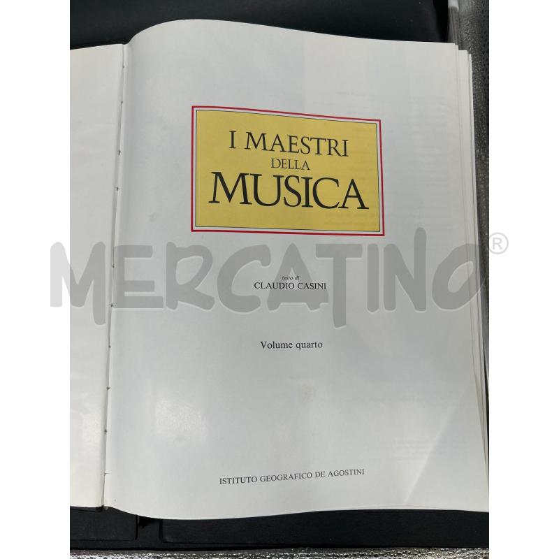 LIBRO I MAESTRI DELLA MUSICA PZ4 | Mercatino dell'Usato Burolo 4