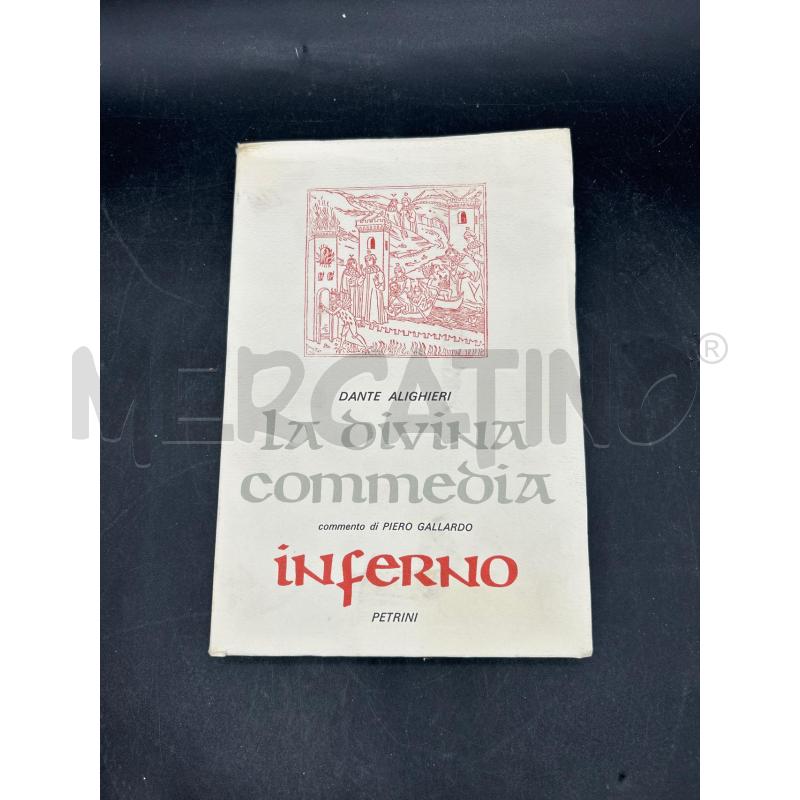 LIBRO LA DIVINA COMMEDIA 1972 | Mercatino dell'Usato Burolo 1