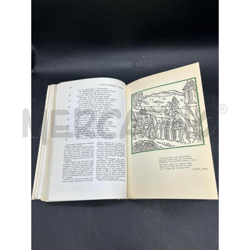 LIBRO LA DIVINA COMMEDIA 1972 | Mercatino dell'Usato Burolo 3