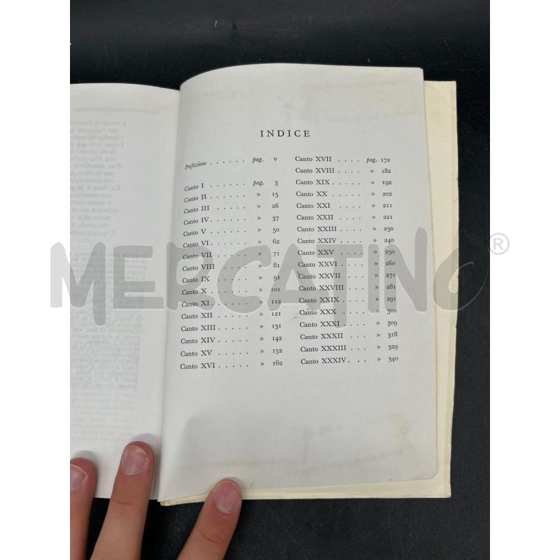 LIBRO LA DIVINA COMMEDIA 1972 | Mercatino dell'Usato Burolo 4