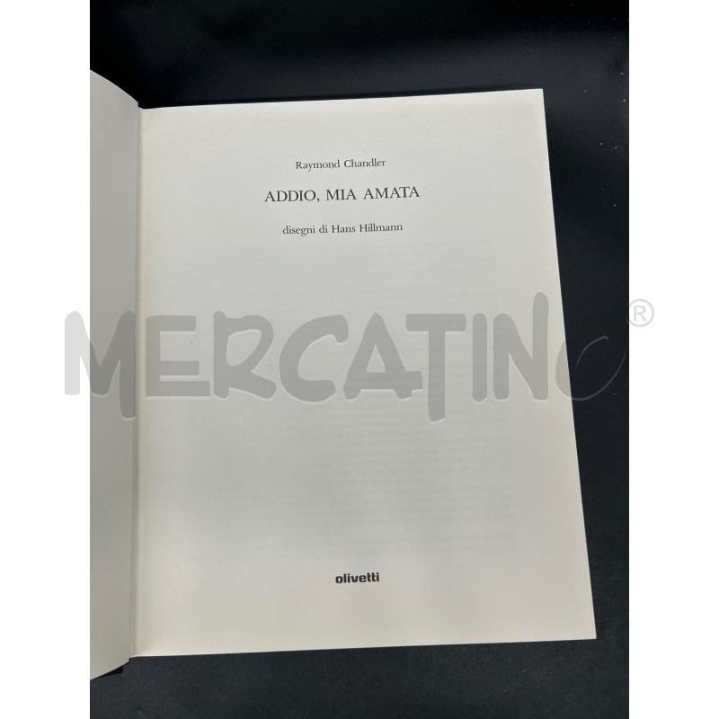 LIBRO OLIVETTI ADIO MIA AMATA | Mercatino dell'Usato Burolo 2
