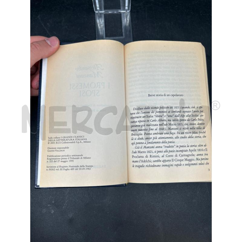 LIBRO PROMESSI SPOSI MANZONI | Mercatino dell'Usato Burolo 2