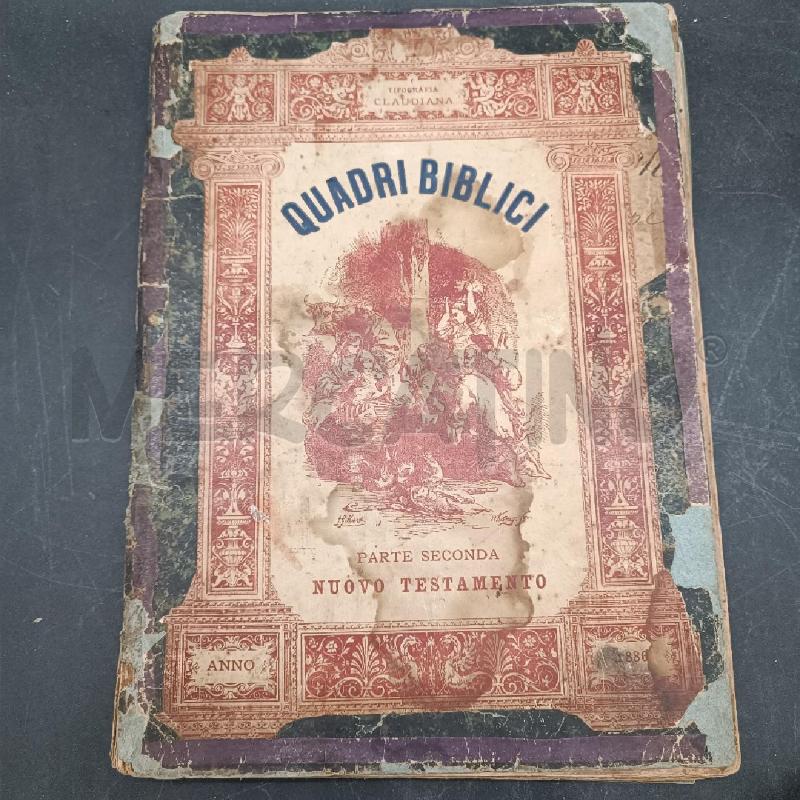 LIBRO QUADRI BIBLICI TIPOGRAFIA CLAUDIANA | Mercatino dell'Usato Burolo 1