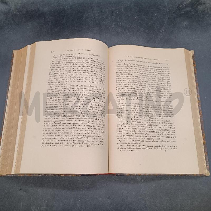 LIBRO THEOLOGIE MORALIS | Mercatino dell'Usato Burolo 3