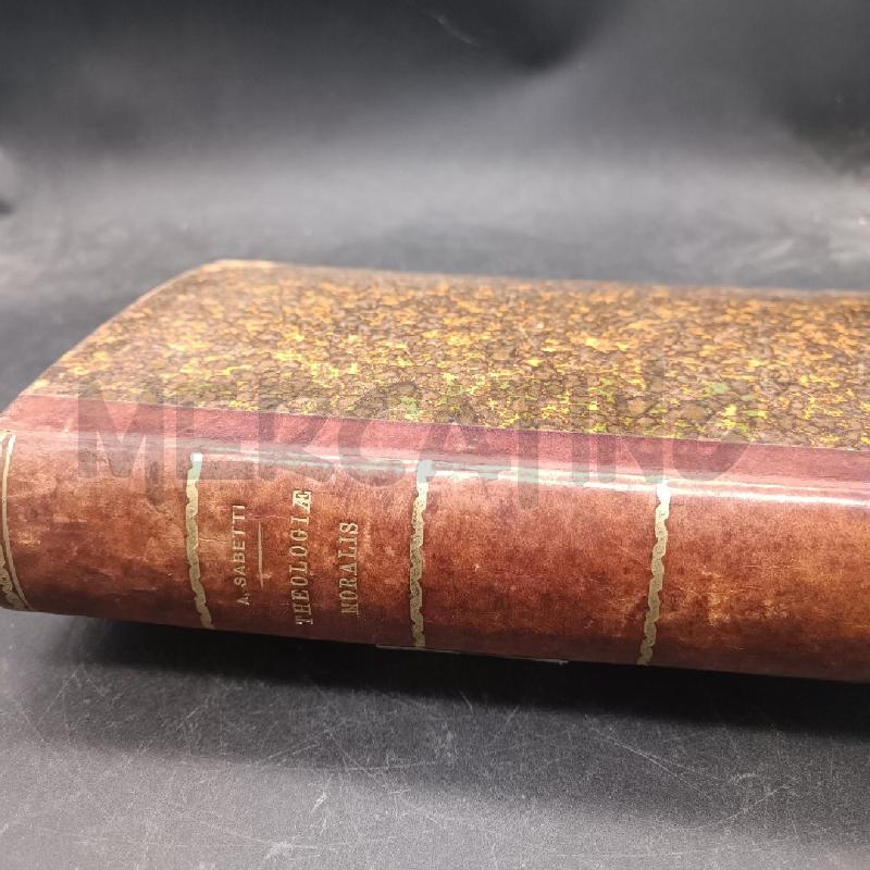 LIBRO THEOLOGIE MORALIS | Mercatino dell'Usato Burolo 4