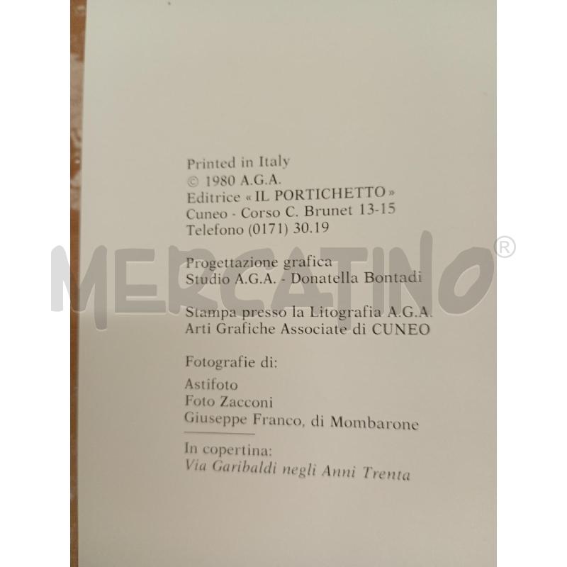 LIBRO VECCHIA ASTI | Mercatino dell'Usato Burolo 2