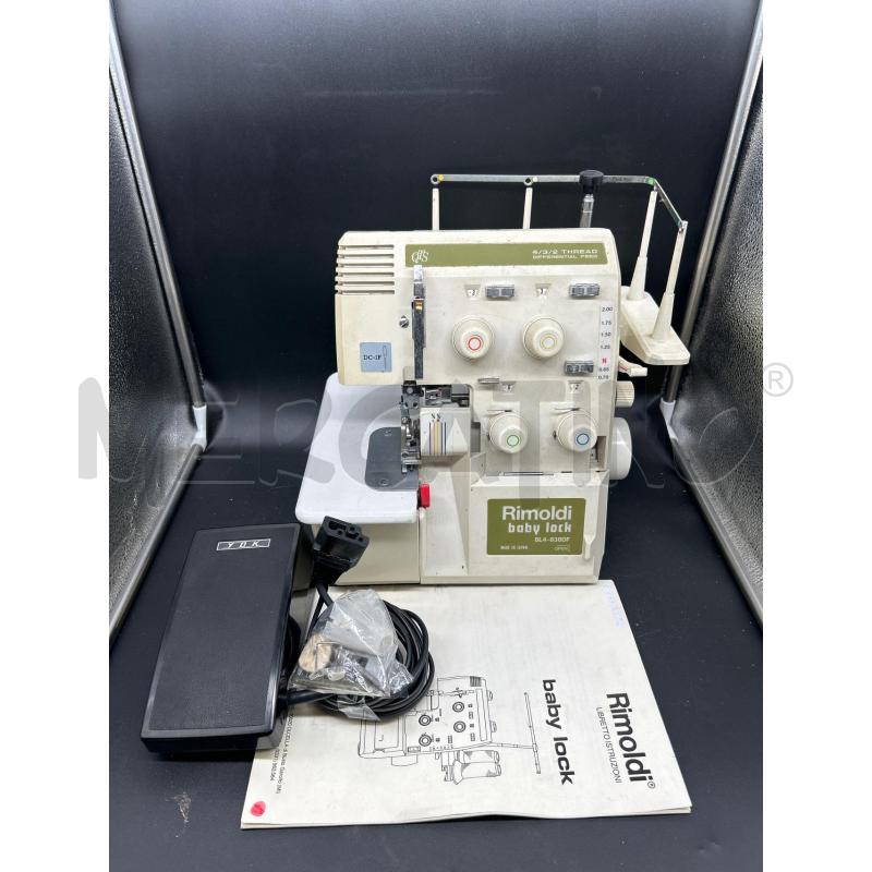 MACCHINA CUCIRE TAGIA RIMOLDI BABY LOCK | Mercatino dell'Usato Burolo 1