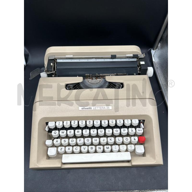 MACCHINA DA SCRIVERE OLIVETTI LETTERA 35 | Mercatino dell'Usato Burolo 1