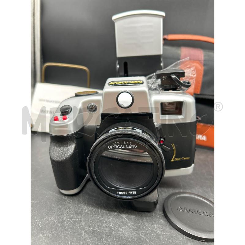 MACCHINA FOTOGRAFICA A RULLINO CON FLASH + CUSTODIA | Mercatino dell'Usato Burolo 2