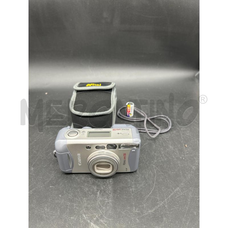 MACCHINA FOTOGRAFICA CANON PRIMA SUPER 130 | Mercatino dell'Usato Burolo 1