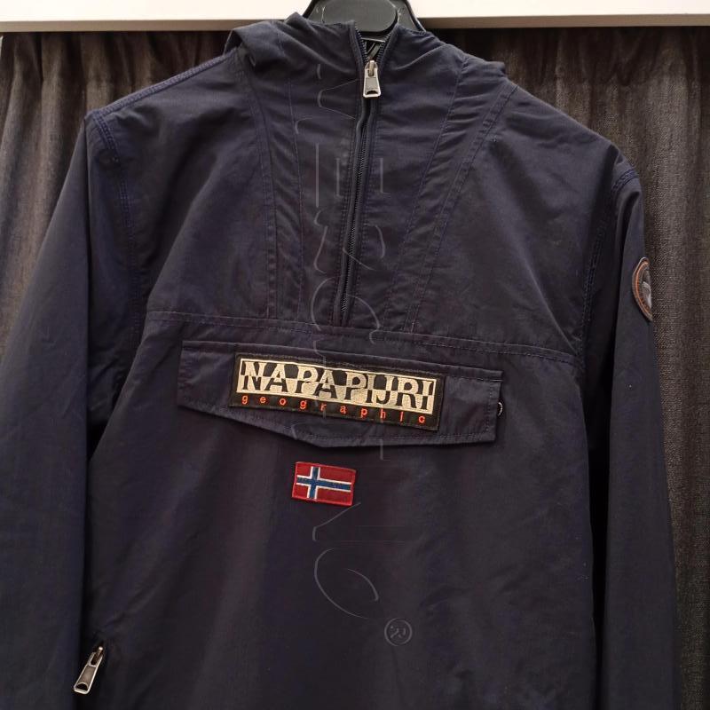 MAGLIA A SACCO NAPAPIJRI NERO CON CAPPUCCIO | Mercatino dell'Usato Burolo 3